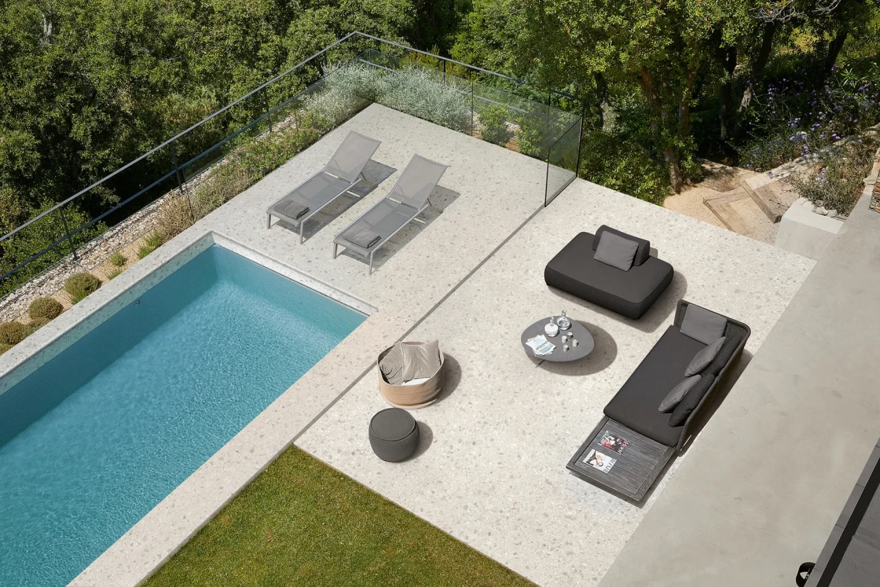 Terrasee, modern, terrazzo