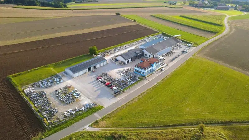 Wachauer Marmor 5 Zuzzi GmbH Steinmetz Fliesenleger Els Luftaufnahme
