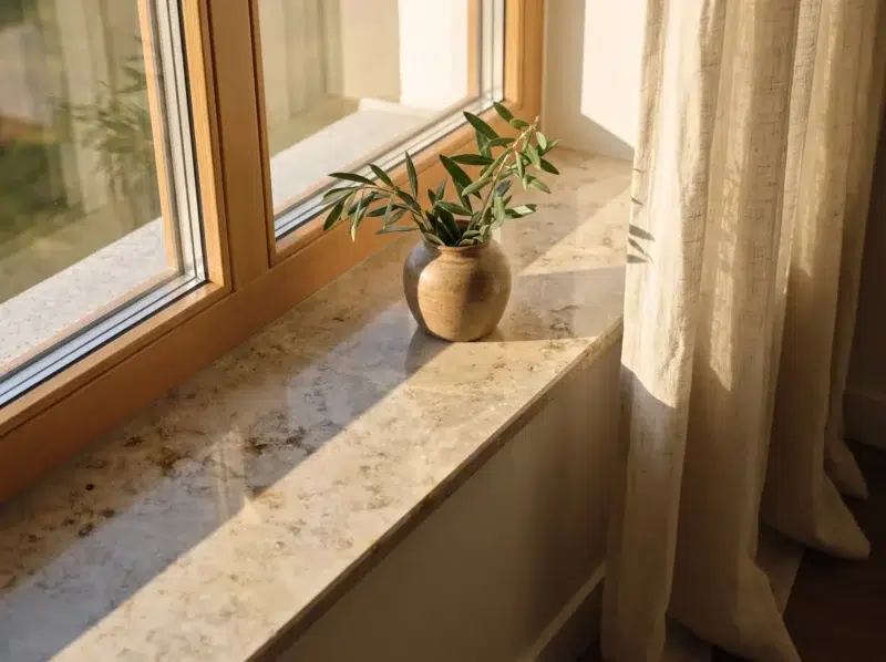 Naturstein Fensterbank Jura Marmor Innenfensterbank Stein Steinmetz Krems St.Pölten individuell